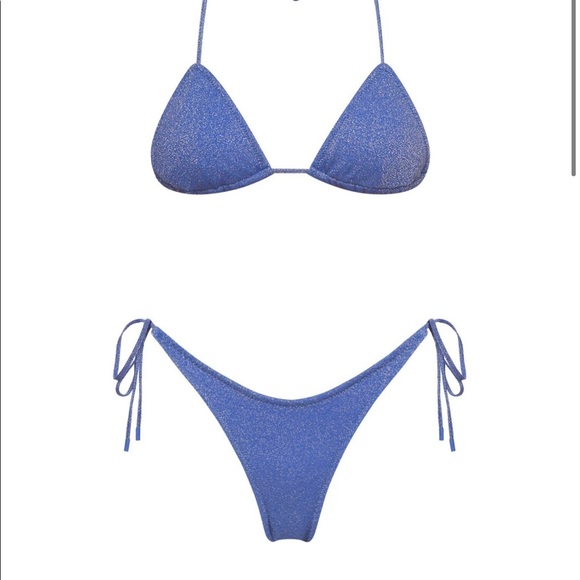 triangl swimwear Other - Triangl blue Stevie bikini set